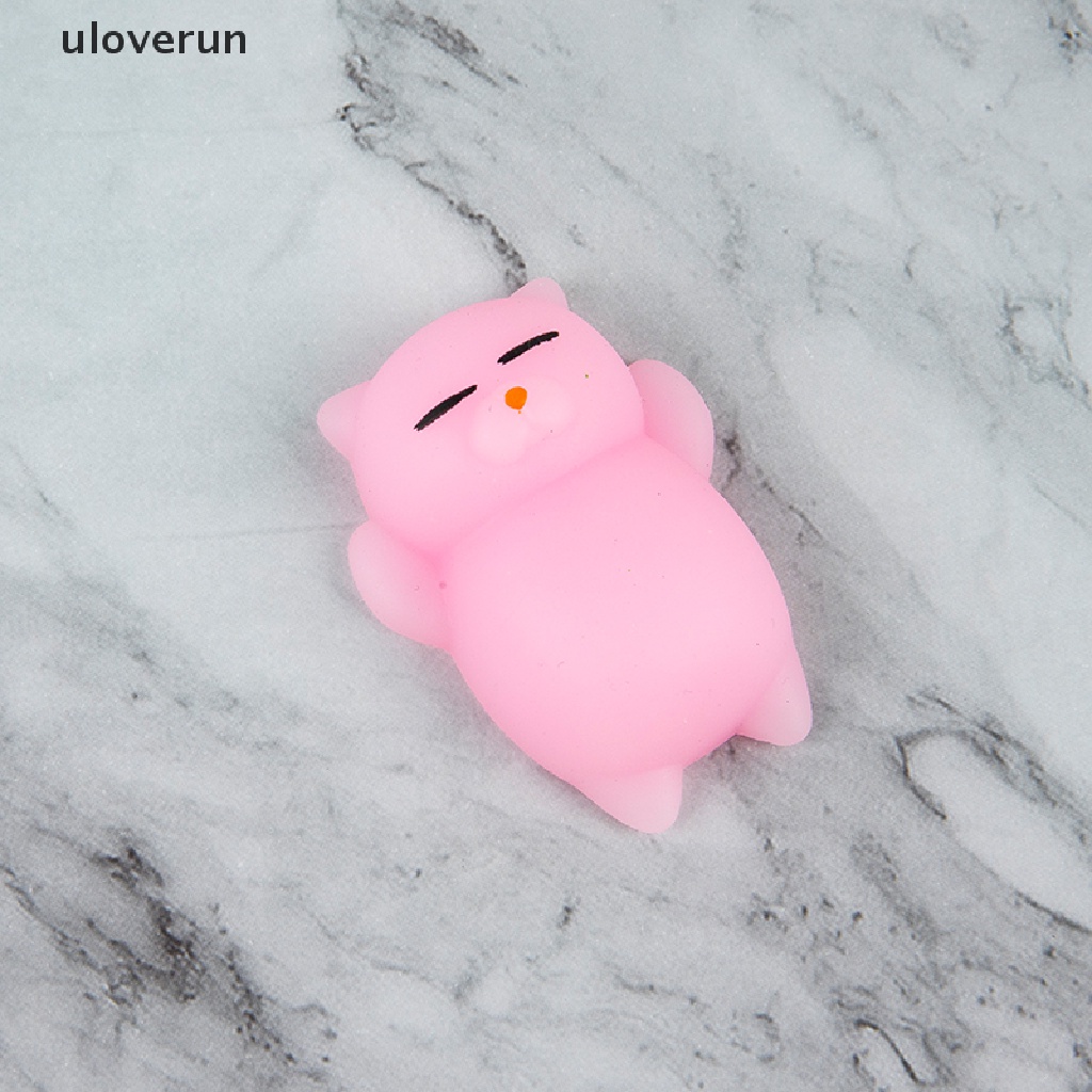 Đồ Chơi Nắn Bóp Giúp Giải Tỏa Căng Thẳng Hình Chú Mèo Dễ Thương