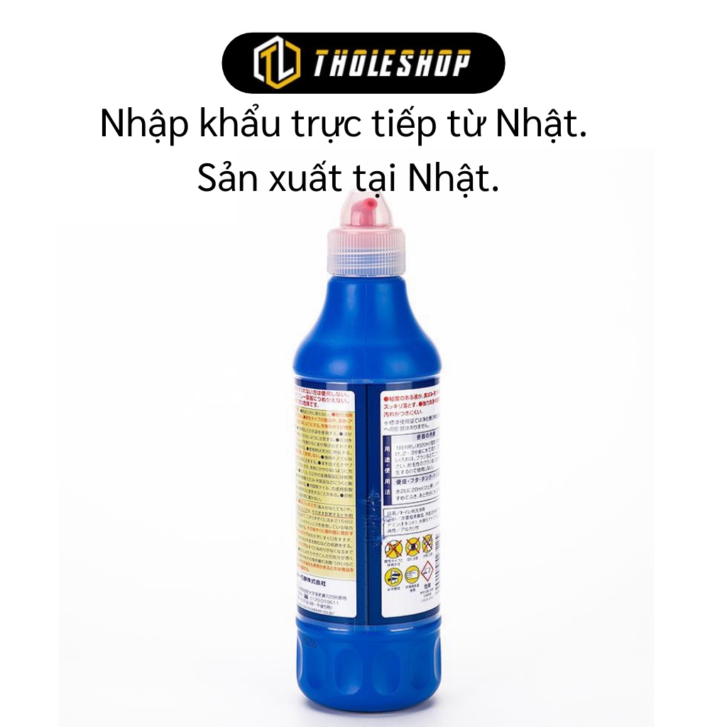 Nước Tẩy Bồn Cầu - Chai Tẩy Rửa, Diệt Khuẩn Nhà Vệ Sinh 500ml Nhật Bản 8109
