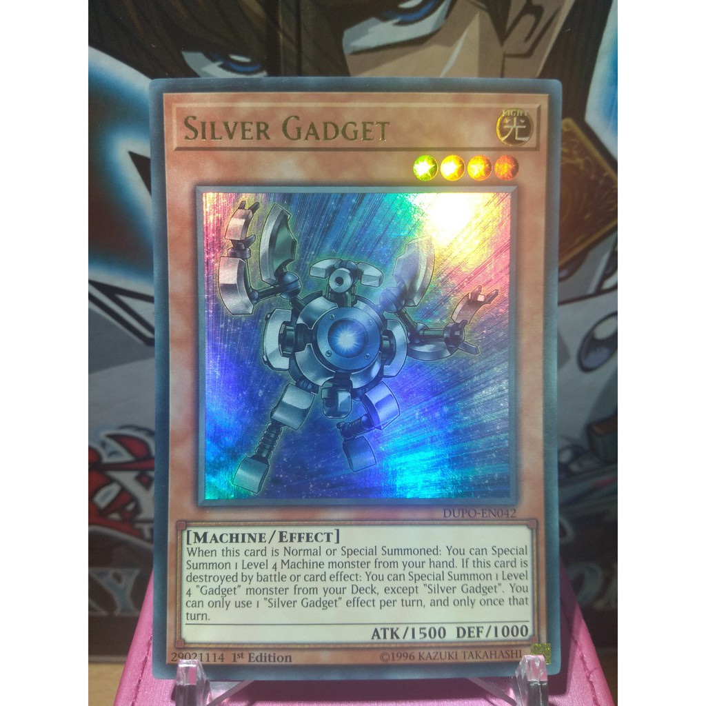 Thẻ bài Yugioh! Silver Gadget - DUPO-EN042 - Ultra Rare 1st Edition