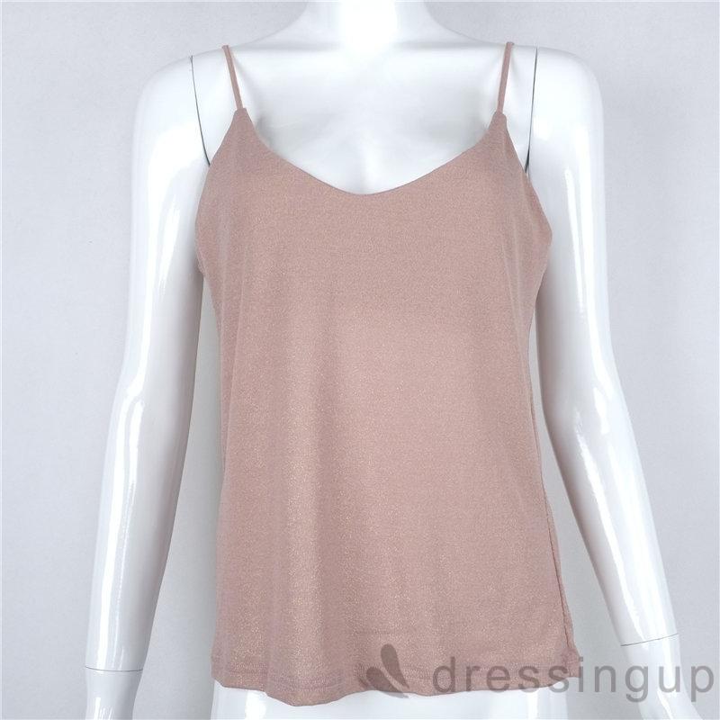 Áo Nữ Không Tay Cổ Chữ V Thời Trang Quyến Rũ