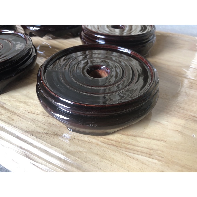 Đế bát hương gỗ sà cừ bền đẹp(từ10-20cm)
