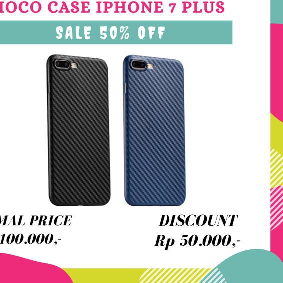 Ultra Ốp Lưng Carbon Siêu Mỏng 360 Cho Iphone 7 Plus Hoco Premium Sự Bảo Vệ