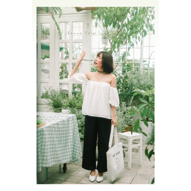 Quần lụa ống rộng THE CIU - Silk Cullote Pant