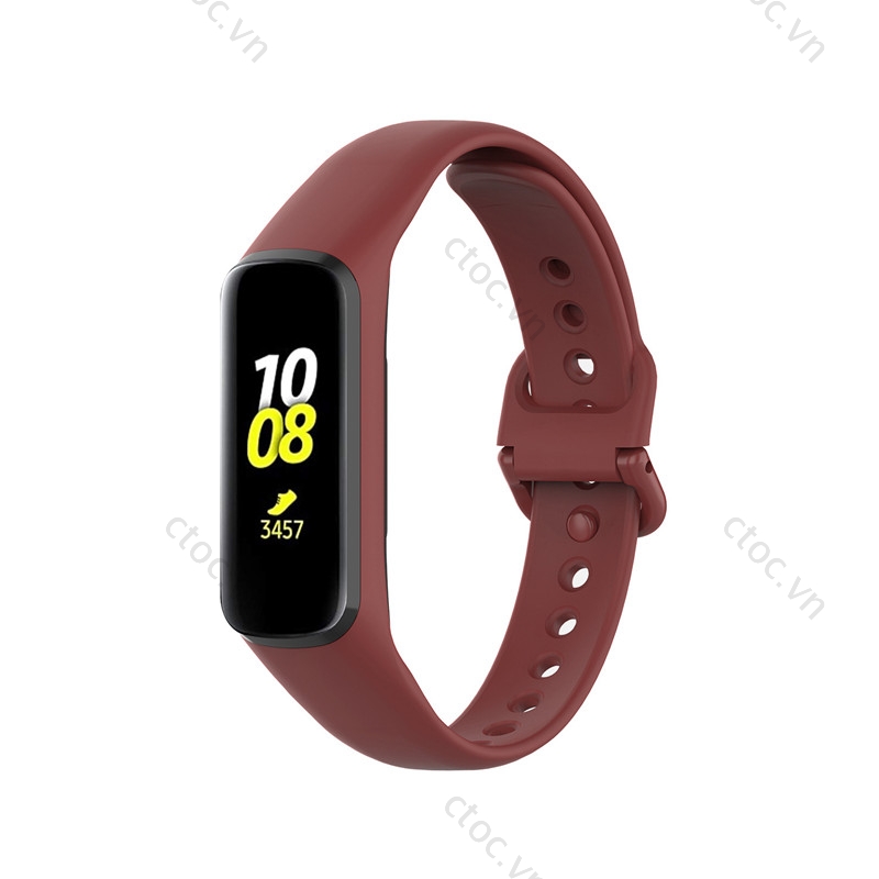 Dây đeo đồng hồ thông minh bằng silicon thay thế cho Samsung Galaxy Fit 2 Sm-R220 Sm-R220Nzkaxev