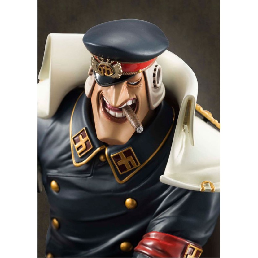 Mô hình Shiryu tàn hình băng râu đen 23cm - One piece