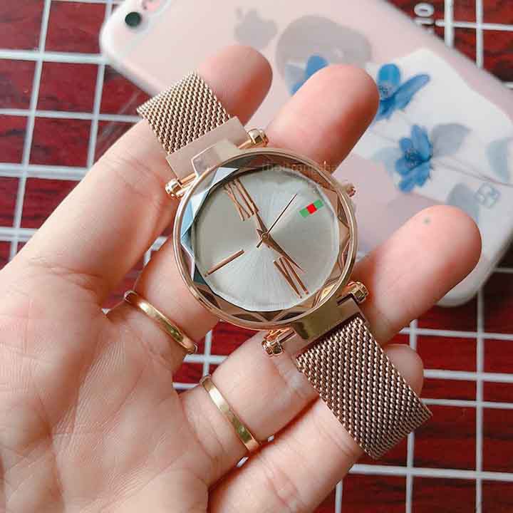 Đồng hồ nữ midi dây nam châm