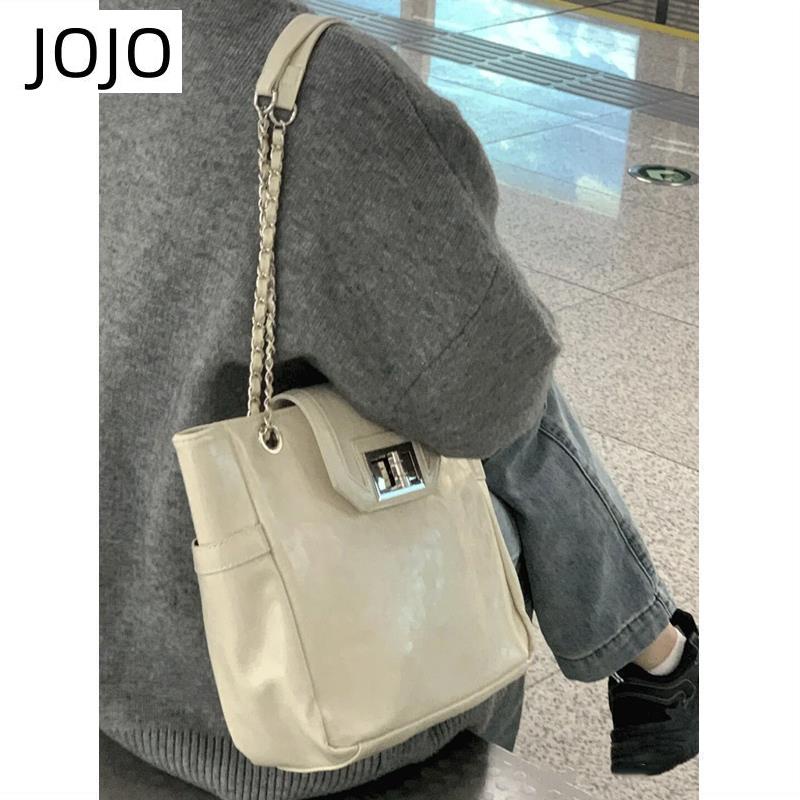 Túi Xách Da Bóng Phong Cách Retro Hàn Quốc Cho Nữ