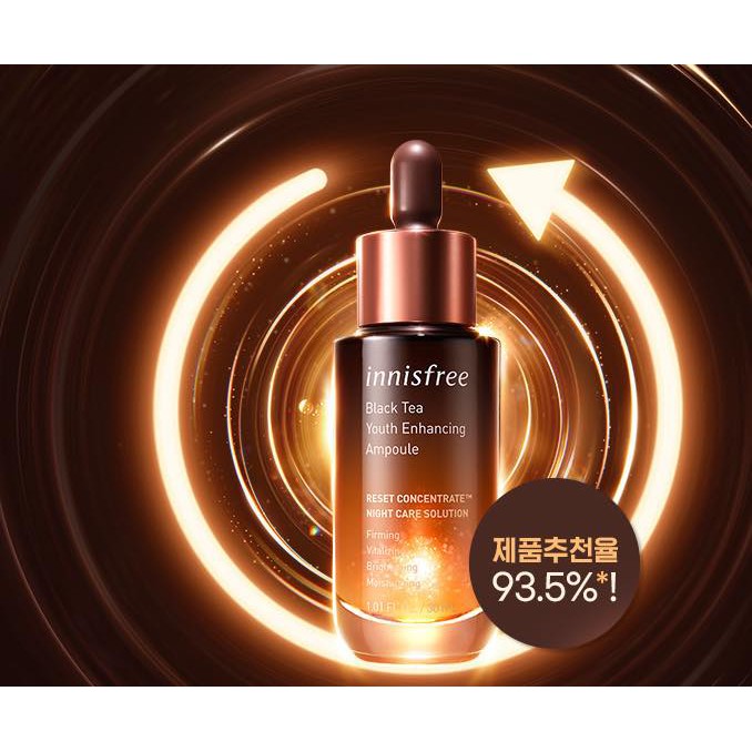 Tinh chất dưỡng da Innisfreee Black Tea Youth Enhancing Ampoule 30ml