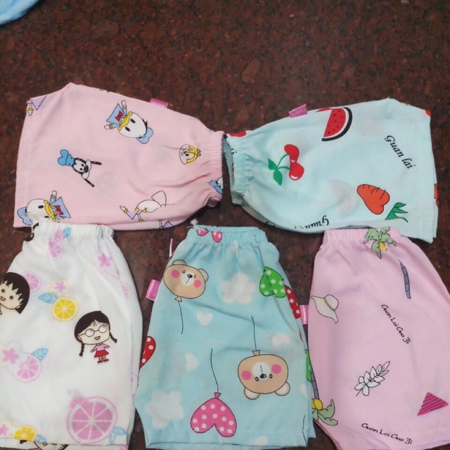 Quần lanh chục cho bé