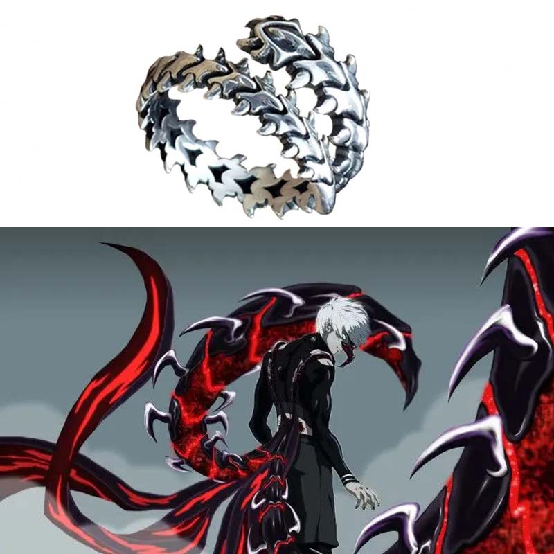 Nhẫn Hở Hóa Trang Nhân Vật Kaneki Ken Trong Tokyo Ghoul