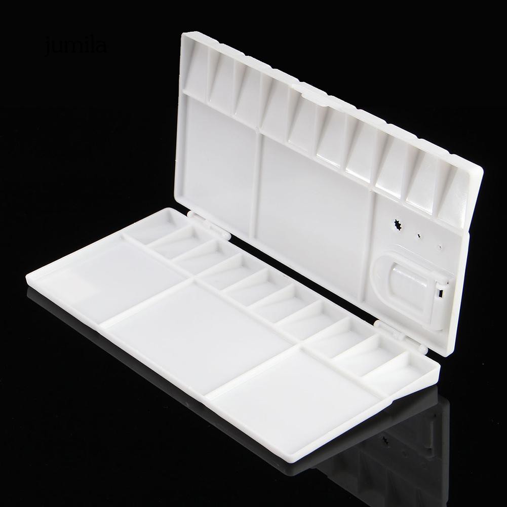 Khay nhựa đựng màu vẽ 25 ngăn có lỗ cầm tay tiện lợi