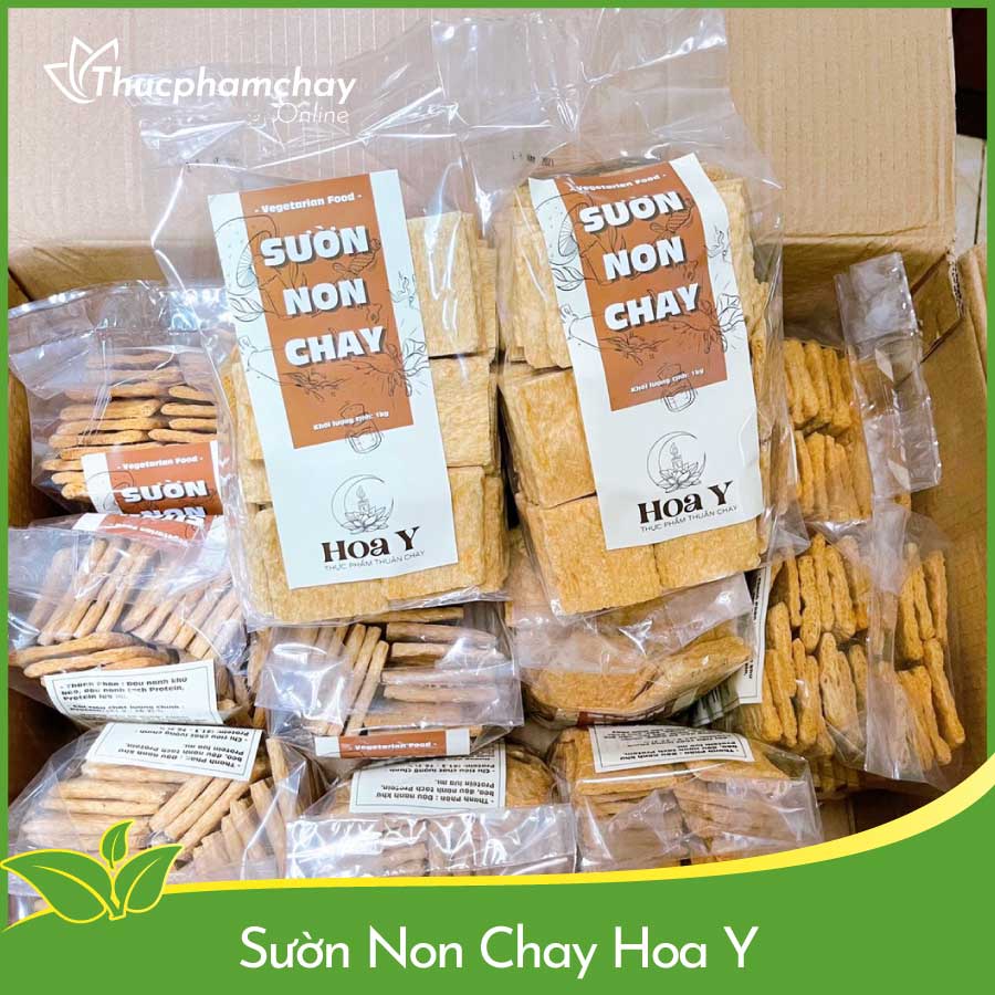 Sườn Non Chay thương hiệu Hoa Y 100g