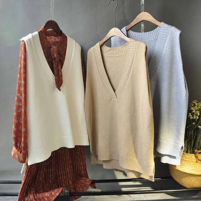 LGD1 ÁO LEN GILE HÀN QUỐC PHONG CÁCH VINTAGE | BigBuy360 - bigbuy360.vn