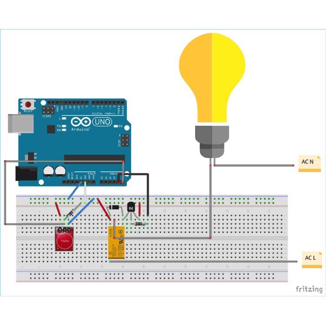 ✅Modun,Mạch cảm biến chạm. Công tắc 1 chạm TTP223