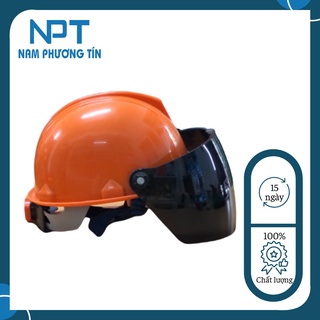 Mũ bảo hộ lao động Bảo Bình có kính hàn N81