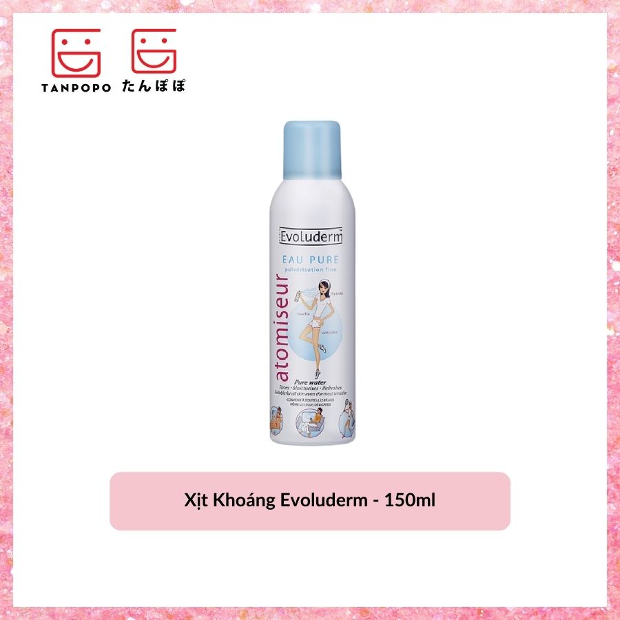 [Có sẵn] [Chính hãng] [Có sẵn] [Chính hãng] Xịt Khoáng Evoluderm - 150ml