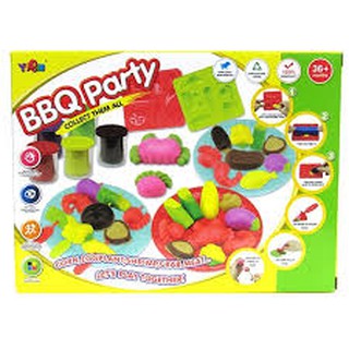 Trò chơi đất nặn dành cho bé trai và gái trên 3 tuổi, kèm khuôn và 5 loại hộp màu, do choi dat nan co nhieu khuon