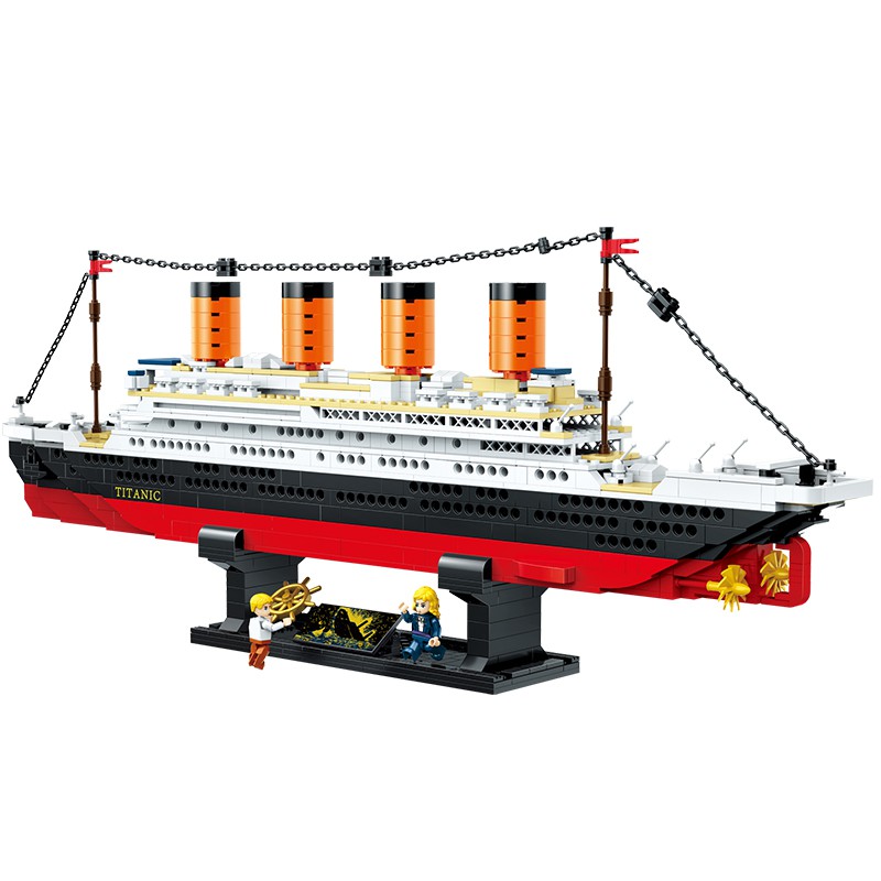 Bộ Mô hình Lắp Ráp Tàu TITANIC Lắp ghép QL0958 Đồ Chơi Xếp Hình Sáng Tạo