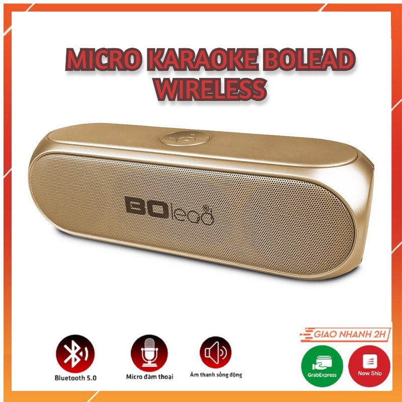 Loa Bluetooth BOLEAD S7 Plus, Thiết Kế Sang Trọng Thích Hợp Thẻ Nhớ, USB Nghe Đài FM Nghe Nhạc Cực Hay Chất Lượng