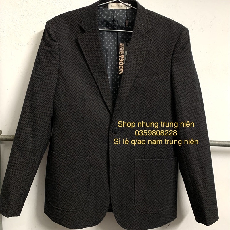 Áo vest demi nam trung niên trung tuổi hàng cao cấp CÔNG TY SAI DONG