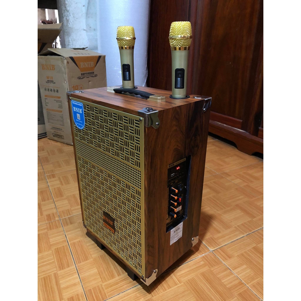 Loa kéo BNIB M10 bass 25 & BNIB M9 bass 20 chính hãng - Hai Mic Kim Loại UHF Xịn Bảo Hành 12 tháng