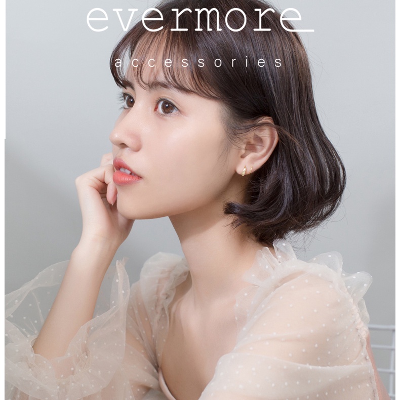 Bông tai bạc EVERMORE, khuyên tai xoắn kép 3mm bạc ý 925 nguyên chất, phong cách minimalism, thanh lịch - H016