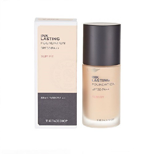 Kem Nền Đa Năng TheFaceShop Ink Lasting Foundation Slim Fit SPF30, Pa++ 30ml | BigBuy360 - bigbuy360.vn