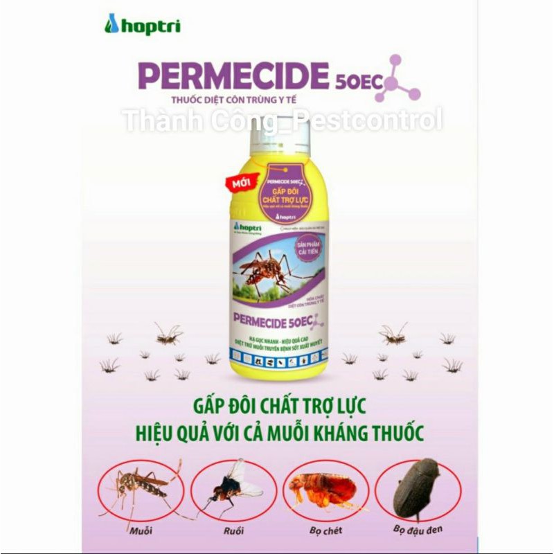 Thuốc diệt bọ đậu đen Fendona 50ml và Permecide 100ml hiệu quả