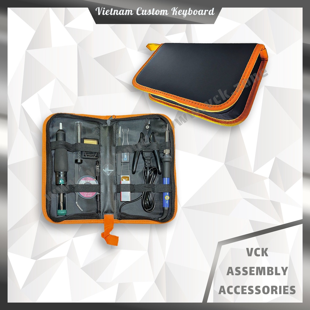 Assembly Accessories | Bộ Phụ Kiện Assem Phím Custom | Hỗ Trợ Hàn Linh Kiện Điện Tử | Thiếc | Nhựa Thông | Kìm | VCK