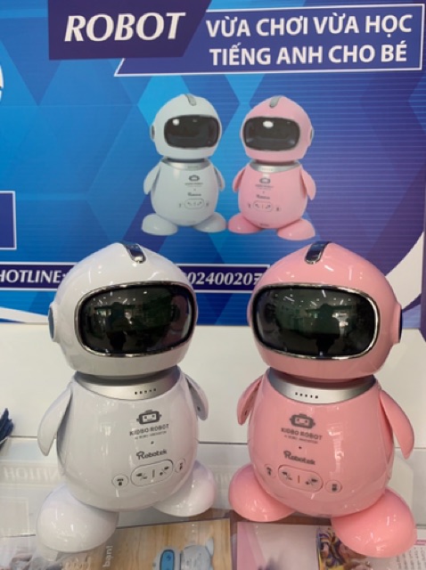 KIDBO K100 Robot Vừa Chơi Vừa Học Tiếng Anh Cho Bé