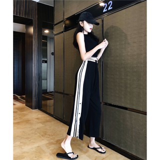 (q8) quần ulzzang thể thao xẻ tà cá tính hàng order