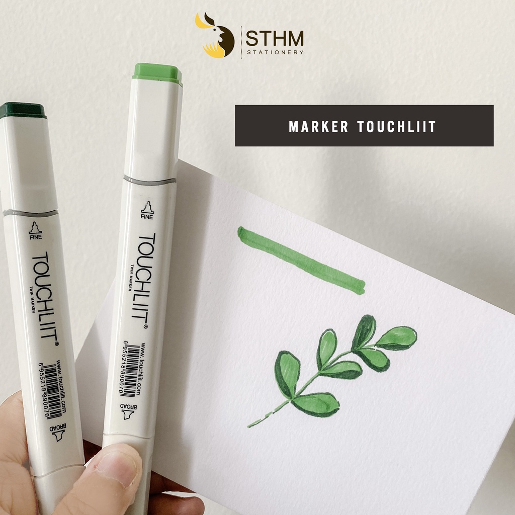 Giấy vẽ màu nước - Canson 300gsm vân rough - Louzan Art - Vẽ màu nước, marker touchliit - STHM stationery