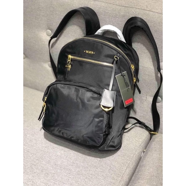 TNS-Balo chất xịn sò vừa laptop 12inch Tumie Halle backpack-màu đen