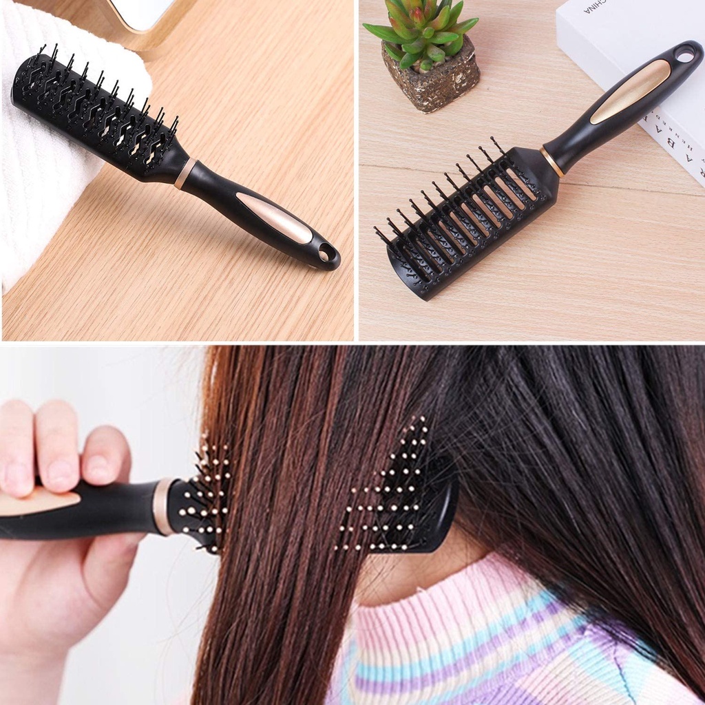 Lược Chải Tóc Mát Xa Da Đầu Chống Tĩnh Điện Cho Nam Và Nữ