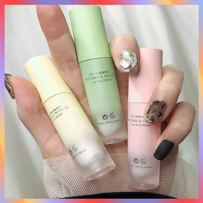 (hàng Mới Về) Son Dưỡng Môi Novo Chiết Xuất Sữa Dưỡng Ẩm Chống Nếp Nhăn Phục Hồi Môi