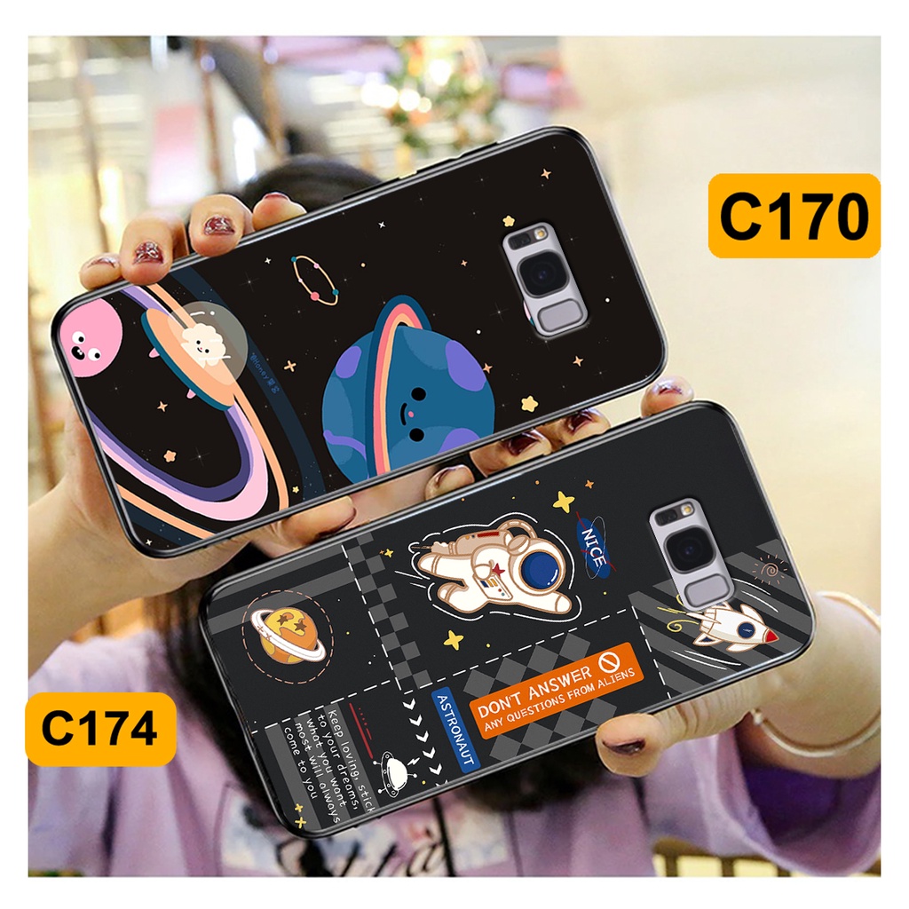 Ốp Samsung S8 - S8 Plus - S8+ in hình astronaut, phi hành gia vũ trụ hottrend, độc đáo, cá tính.
