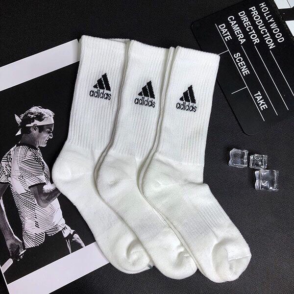 Tất Dệt Kim Đá Bóng Adidas, Nike Chất Liệu Cao Cấp Không Bai Không Xù