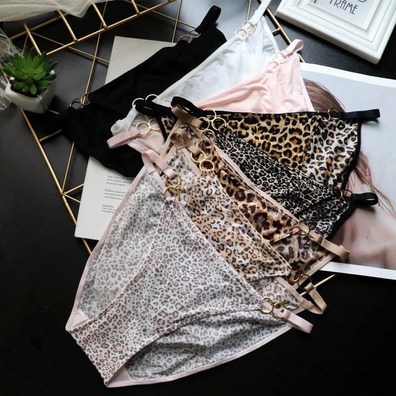Quấn Lót Su Da Beo Sexy Dây Panther Khuy Lỗ Quyến Rũ S1366