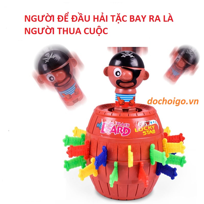 Đồ Chơi Đâm Hải Tặc size TO 24 KIẾM, trò chơi giải trí thú vị cho người lớn và trẻ em dochoigo.vn