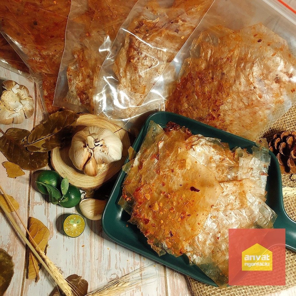 [RẤT ÍT CAY] Bánh tráng muối tỏi xì ke ÍT CAY- Bánh tráng xike giá xưởn