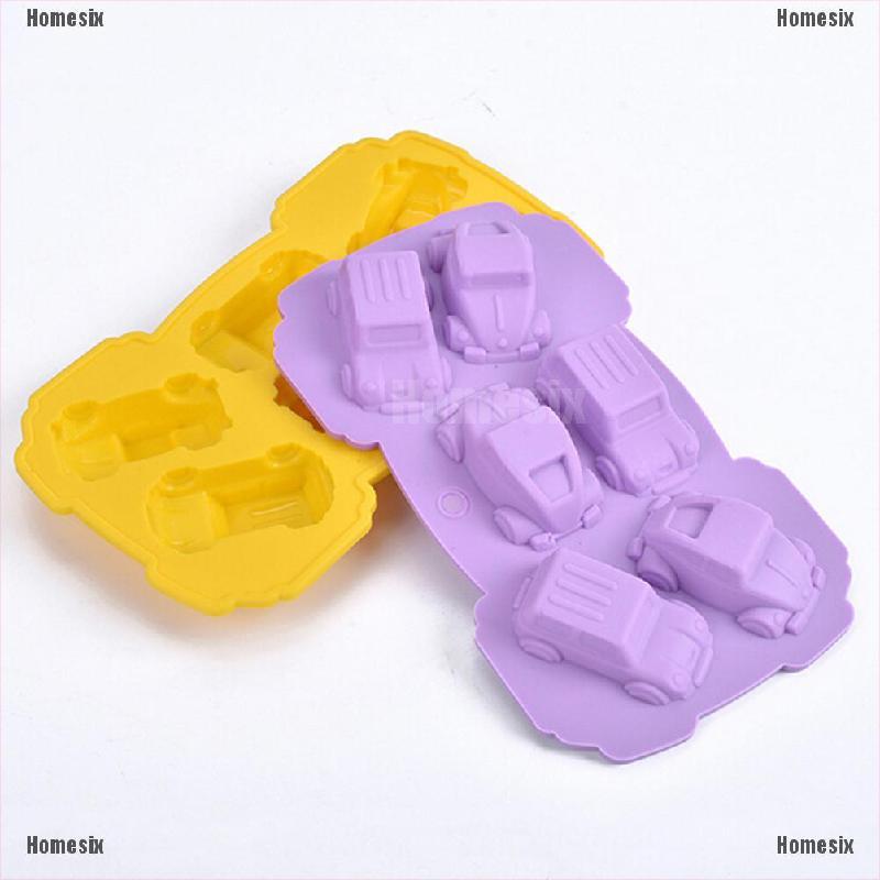 Khuôn Silicon Làm Bánh Hình Xe Hơi Độc Đáo