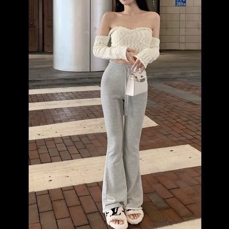 Quần Ống Loe Legging Chất Thun_Cạp Cao Tôn Dáng QS QUYEN SHOP