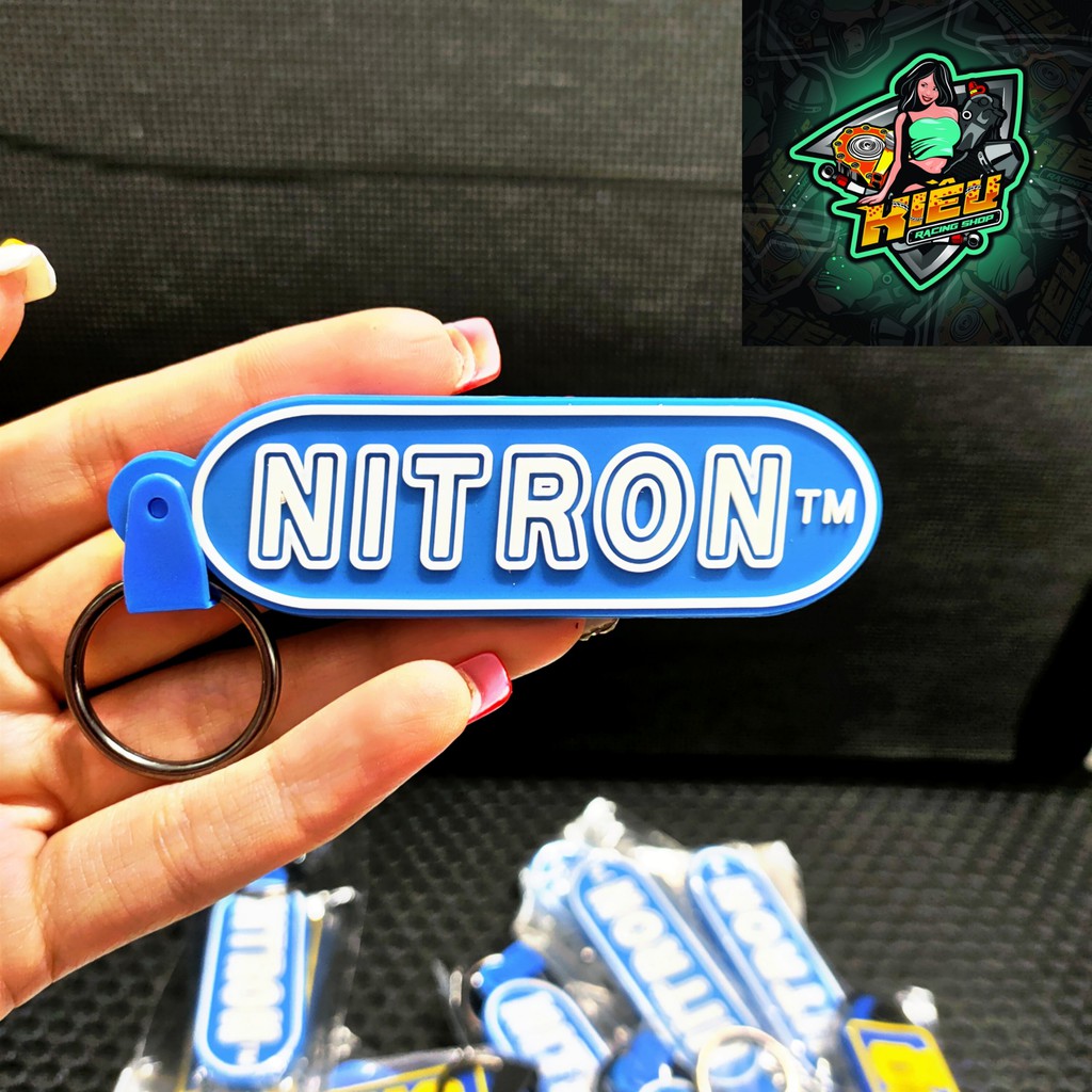 Móc Khóa Chữ Ohlins, Nitron, Mẫu Đĩa, YSS