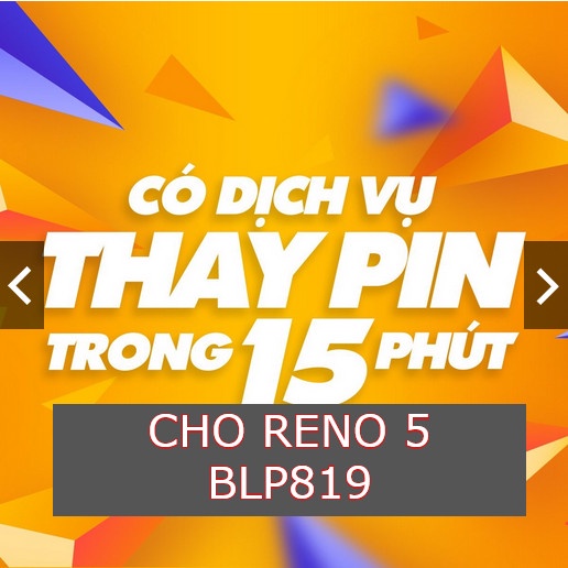 Pin Zin cho Oppo Reno 5 BLP819 dung lượng 4310mAh