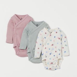 🎈hm auth-set 3 body dài tay săn sale cho bé