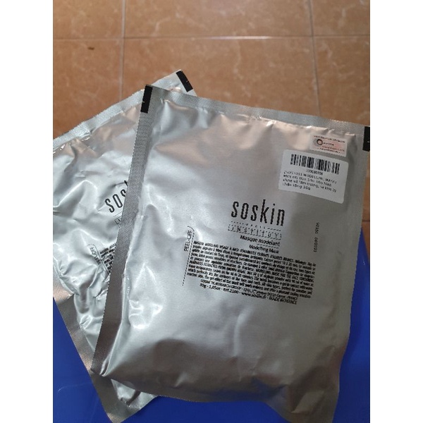 Modelling Mask Mặt nạ tảo Silic tạo hình V-line và làm trắng, se khít lỗ chân lông