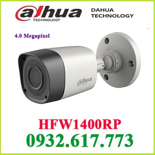 Camera HDCVI hồng ngoại 4.0 Megapixel DAHUA HAC-HFW1400RP