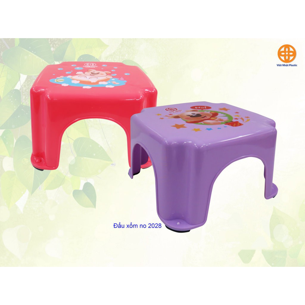 GHẾ NHỰA NGỒI XỔM CÓ CHÂN CHỐNG TRƯỢT ĐỦ LOẠI NHỰA VIỆT NHẬT CAO CẤP