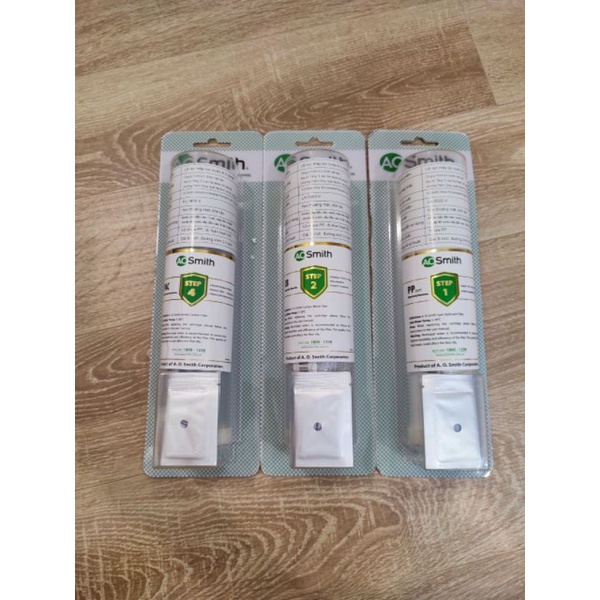 Bộ lõi lọc sử dụng cho máy lọc nước AOSmith K400 dòng có thẻ