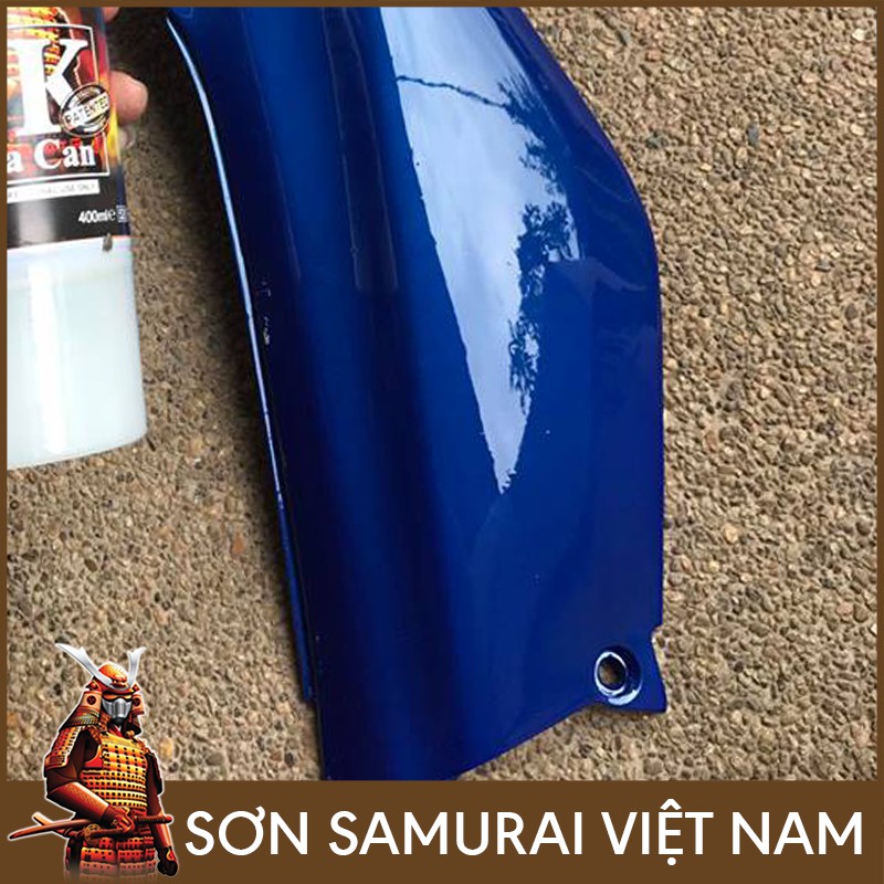 Màu Xanh Dương Wave Sơn Samurai - Combo Sơn Xịt Samurai Màu Xanh H325